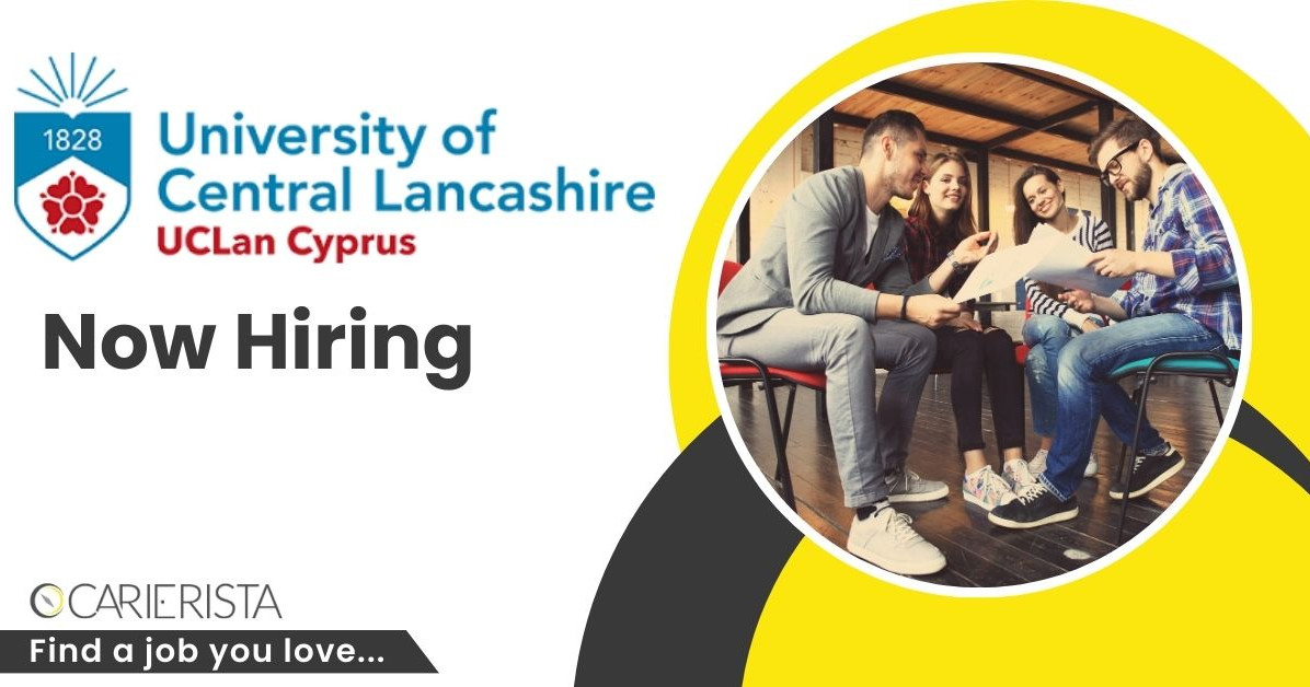 Administration Officer – Λάρνακα by UCLan Cyprus LTD