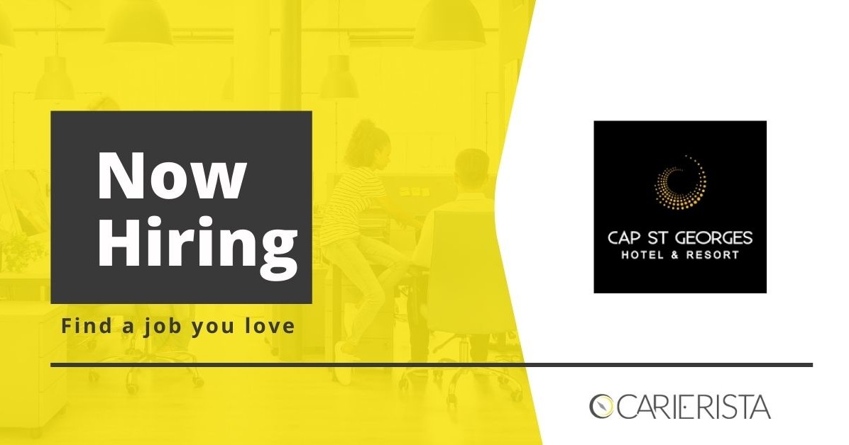 Cap St Georges Hotel & Resort Is Seeking To Recruit Kids Club Attendants