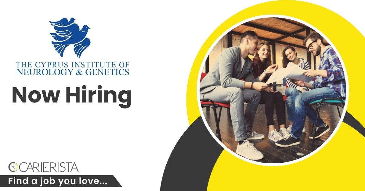 Cyprus Institute Of Neurology And Genetics (CING) – Senior Scientist/Department Head – Department Of Molecular Virology